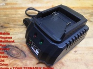 Cas Casan Charger Docking Baterai Cordless JLD Nagawa Ryu NRT Makita 20V 21V Mesin Bor Gerinda OEM I