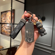 3 Buttons For Mazda 2 3 CX-3 CX-5 CX-7 CX-9 CX5 CX7 CX9 CX3 Push Start TPU Anti Scratch Remote Key C