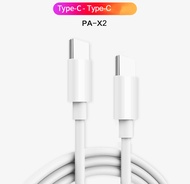 Pavareal PA-X1 / PA-X2 Type-C To iOS (L) / Type-C to C 30W PD 5A Fast Charge Data Cable