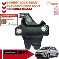 ORIGINAL | Perodua Bezza Rear Bonnet Lock With Actuator Belakang Bonet Lock 3PIN 64610-BZ020