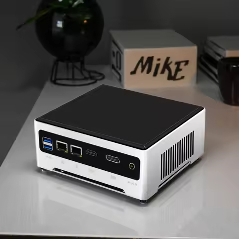New Quad-Core Mini PC NUC I5 Dual DDR4 RAM M.2 NVMe 2 LAN 6x USB3.0 Preinstalled Windows 10 For Offi
