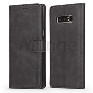 For Samsung Galaxy Note 8 Retro Wallet Case Luxury Flip Magnetic Leather Phone Case