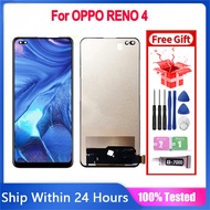 Original LCD Compatible For Oppo Reno4 4G/5G CPH2113 CPH2091 /A93 4G LCD Screen Display Touch Screen