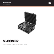 Pioneer DJ | DJM-900NXS2 / CDJ-3000 | DJ Mixer & Player Watertight Carry Case | Dustproof | 1 Year M
