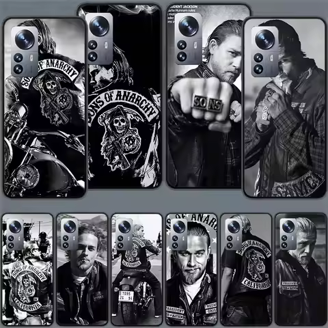 American TV Sons of Anarchy Phone Case For Xiaomi Poco X7 X6 M8 M7 M6 M4 M3 X4 Pro F7 Ultra M5S Mi 1