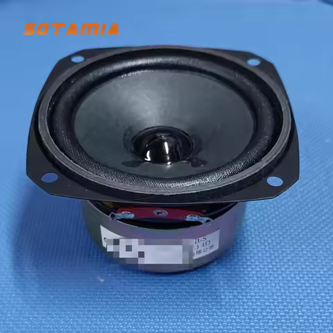 SOTAMIA 1PCS 3 Inch Full Range Anti Magnetic Speaker 4 Ohm 10 Watt Internal Magnetic DIY Speaker Blu