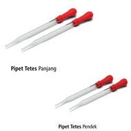 Long Dropper Pipette - Short Dropper Pipette