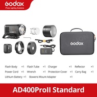 Godox AD400Pro II All-in-One Outdoor Flash 400Ws Li-on Battery TTL HSS Flash Light with Built-in 2.4