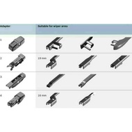 Kjm Chevrolet Trax Wiper - New Trax Facelift BOSCH AEROTWIN PLUS