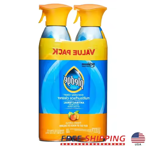 Antibacterial Multisurface Cleaner Fresh Citrus Scent 9.7 oz All Purpose Disinfectant Kills 99.9% Ge
