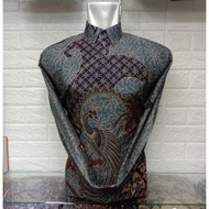 KEMEJA Men's Long Sleeve batik Shirt/Men's Long Sleeve batik Shirt full Tricot