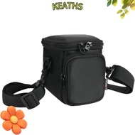 KEATHS Travel Carrying Bag, Dual-pocket with Shoulder Strap Camera Storage , Anti-scratch Shockproof