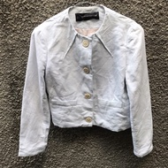 Zara crop blazer