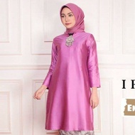 kebaya atasan tunik taffeta/kurung melayu taffeta iriana/ ATASAN KEBAYA MODERN NEW TUNIK TAFFETA / T