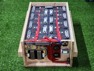 แบตลิเธียม 48v 280ah CATL (ของใหม่มือ1) แบตลิเธียม 3.2v 16s ครบชุด BMS DALY 100A แบตเตอรี่ LiFePo4 ใ