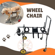 Pet Wheelchair 4-wheel Wheelchair Dog Cat Walking Aid