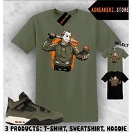 Shirt Matching Undefeated x AJ 4 OG 2025 Match Sneaker Sneakerhead Jason T-Shirt