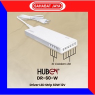 HUBEN DRIVER LED STRIP 60W 12V DR-60-W