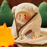 พร้อมส่ง❤️KAKAO Floofy Friends Cushion Blanket - Choonsik ตุู๊กตาหมอนผ้าห่ม