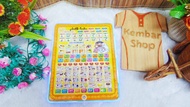Kado Ulang Tahun Playpad Tablet Mainan Edukasi Anak Muslim BARU 4 bahasa (Arab Indonesia Inggris Chi