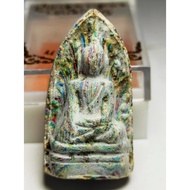 泰国佛牌 Amulet Phra Rod 佛祖 高2.5cm 高僧 Lp Pae 庙 Wat Phikhunthong 佛历 2535 内塞纯金符管 避险 避邪 成功 求愿 顺利