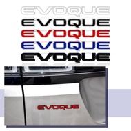 3d Metal Logo Evoque Emblem Letters Car Trunk Badge For Range Rover Sport L551 L538 F5 Evoque Sticke