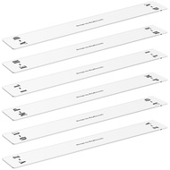 6Pcs Vinyl Record Dividers Organizer A-Z Acrylic Record Dividers Alphabet Separator for Album CD DVD