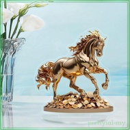 [PrettyiadaMY] 2D Flat Horse Statue Tabletop Sculpture for Bedroom Living Room Countertop