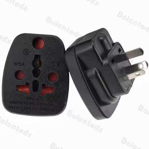 Bolantedz 1Pcs Universal EU US UK AU Japan Swiss Germany France South Africa To AU Australian China 