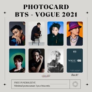 - Bts VOGUE PREMIUM PHOTOCARD 2021 | Free INNERSLEEVE