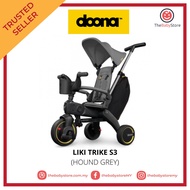 Doona Liki Trike S3 Tricycle 5IN1 Up to 36 Month-Hound Grey