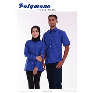 (FM 996) LADY MR2 BAJU KORPORAT READY STOCK | UNIFORM CORPORATE MR2 | CORPORATE SHIRT FORMAL DESIGN