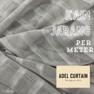 ADEL CURTAIN [Kain Sahaja] Bidang 110" Kain Langsir Sheer Meter / Kain Jarang Bidang Besar 110"