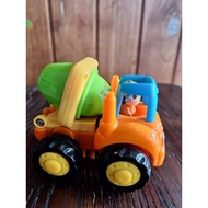 Cement mixer truck toy