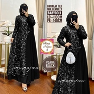 Bajy Raya jubah Dress Hari Raya Long Dress Hijabs Fashion Gamis