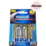 Maxell AA Alkaline Battery 4pcs
