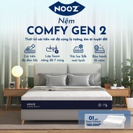 Nệm Foam NOOZ Comfy Gen 2 25cm Đệm Cao Su Thiên Nhiên Và Tầng Foam 7 Vùng Nâng Đỡ NOOZ Home Goods