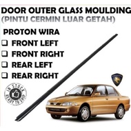 PROTON WIRA DOOR GLASS OUTER MOULDING (PINTU CERMIN LUAR GETAH) - 1pc