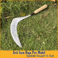 Arit Sabit baja selap isen Panjang Pemotong Rumput Padi Aret Blencong Baja Isen Super Tajam Alat Per