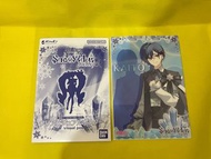 雪初音 Snow Miku Kaito 初音 clear visual poster 膠質海報 膠卡