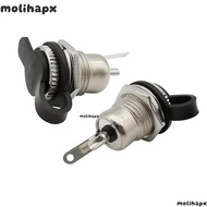 MOLIH DC Jack Adapter, High-quality Metal DC Power Female Socket Jack, 5.5 x 2.1mm DC-099 Durable DC