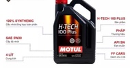 Dầu máy xe ô tô MOTUL H-TECH 100 Plus 5W30 – 10.000Km – Can 4L