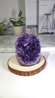 🔥【💜帝王紫水晶簇+上帝指紋｜鎮店級能量王駕到！】✨