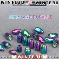 WINTE3U 1/2/3/4/5pcs Fishing Tungsten fall, Shot Weights Tear Drop Sinker, High Quality Quick Releas
