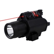 Laser Senter Scope Merah Red Dot Senapan Angin Outdoor Berburu 20mm