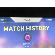diamond 1 valorant account