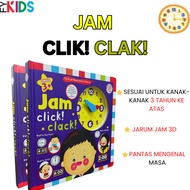 FYKIDS - CLIK CLOCK! CLAK! - THE WISE TIP OF TIME FOR THE MANJA - learning clock for kids time table