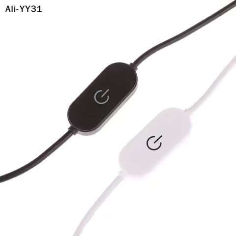【S63】2A 5V USB Touch Dimming Switch Cable 1.5M USB 2.0A To 2 Wire Output 5-100% Dimmer Controller