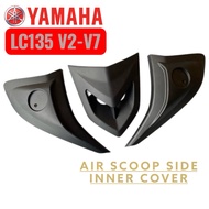 LC135 V2 V3 V4 V5 V6 V7 AIR SCOOP SIDE INNER COVER LEGSHIELD SIDE COVER & HORN COVER 3 IN 1 COMPLETE