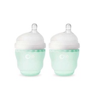 ขวดนมซิลิโคน Olababy ขนาด 4 ออนซ์ แพ็คคู่ (2ขวด) (จุก0-3m)